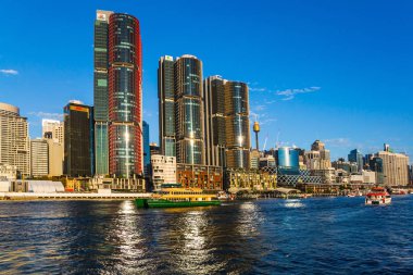 Dünyanın kenarına seyahat. Avustralya. Muhteşem modern şehir Sydney. Aktif ve ekolojik turizm kavramı
