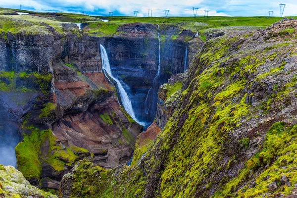 Malownicze tundra canyon — Zdjęcie stockowe