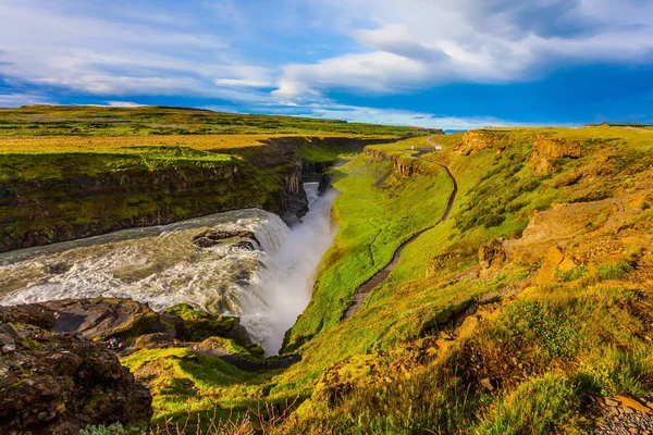 Grande cascata d'oro — Foto Stock