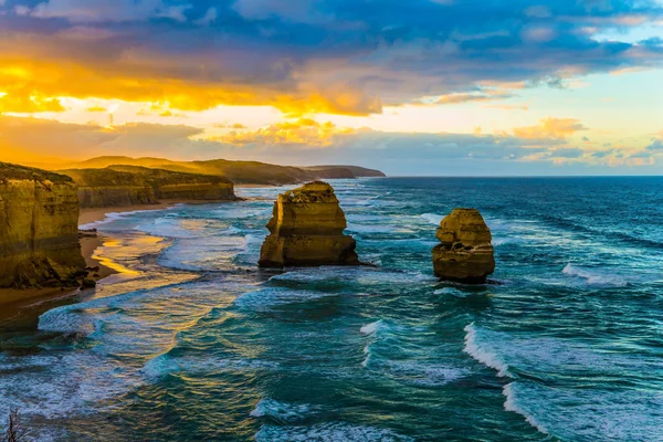 Fabulosa luz en la costa del Pacífico — Foto de Stock