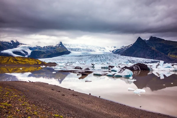 Grandioser Eisgletscher — Stockfoto