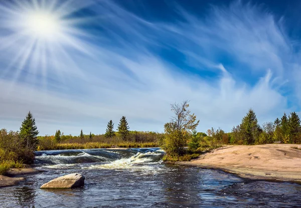 Norra höstsolen — Stockfoto