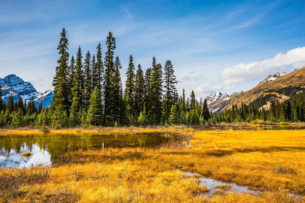 Valle d'acqua in ountains — Foto Stock