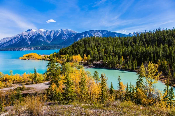 The emerald water of the lake — Stock Photo, Image