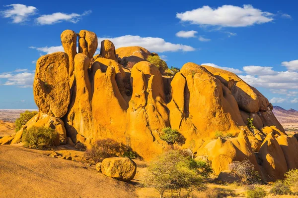 砂漠ナミブの花崗岩 — ストック写真