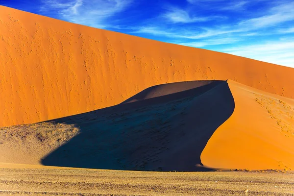 Border of light and shadow — Stock Photo, Image