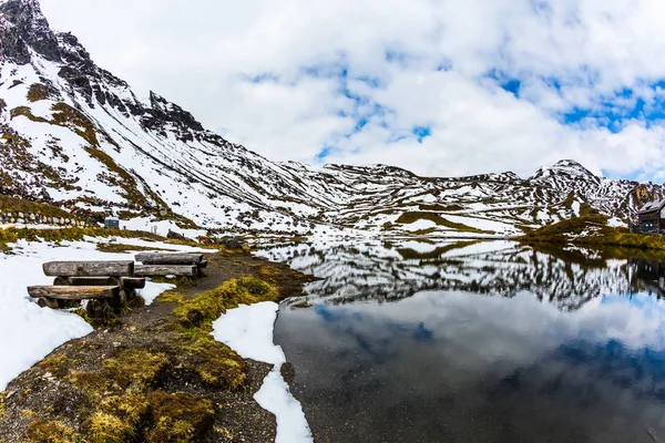 Ontdooid glaciaal water — Stockfoto