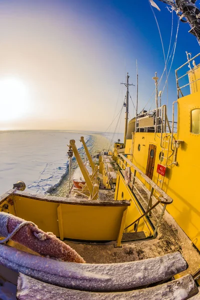 Trübe Polarsonne — Stockfoto