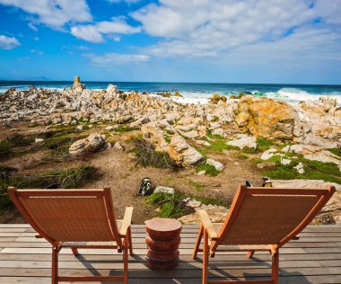 İki koltuk şezlong 