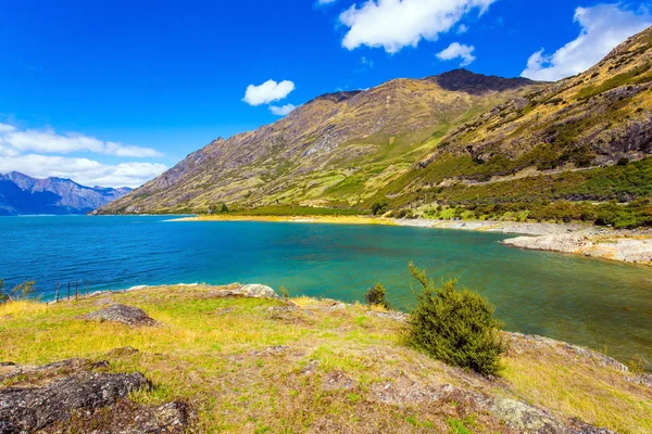 Gelbe Grasberge — Stockfoto