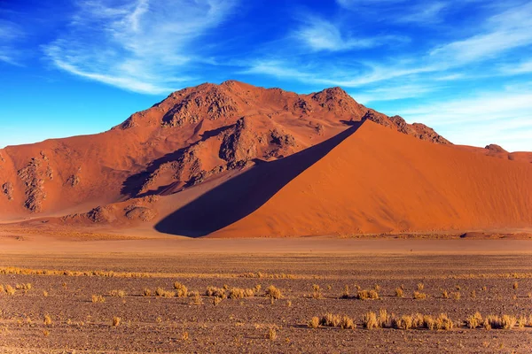 Orange, red and yellow dunes — Stock Photo, Image