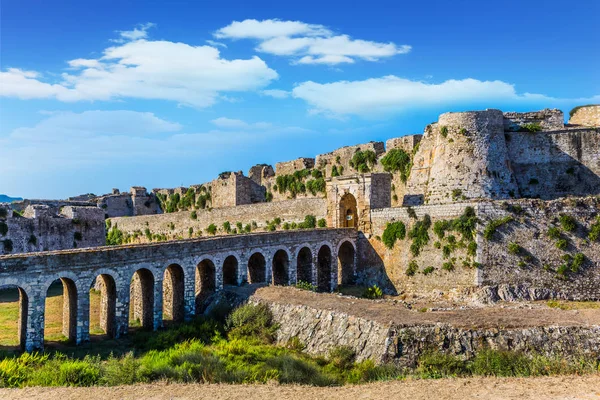 Ενετικό φρούριο Μεθώνη στην ελληνική Πελοπόννησο — Φωτογραφία Αρχείου