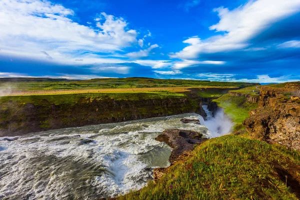 Letni dzień w Islandii — Zdjęcie stockowe
