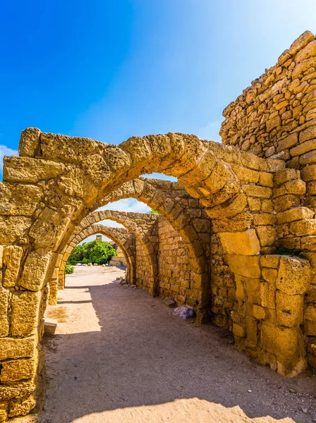 Den antika staden Caesarea — Stockfoto
