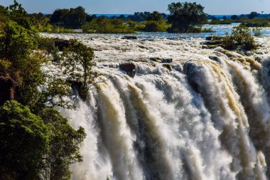  Zambiya 'da Grand Victoria Şelalesi