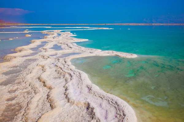 Dia quente no Mar Morto — Fotografia de Stock
