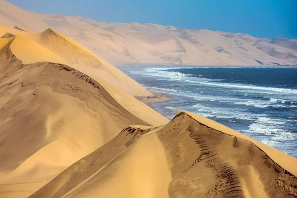 Atlantic huge sand dunes — Stock Photo, Image