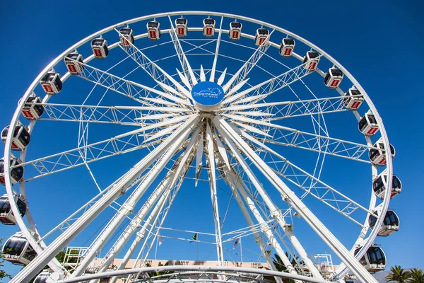 Cape Town África Sul Abril 2016 Great Ferris Wheel Belo — Fotografia de Stock