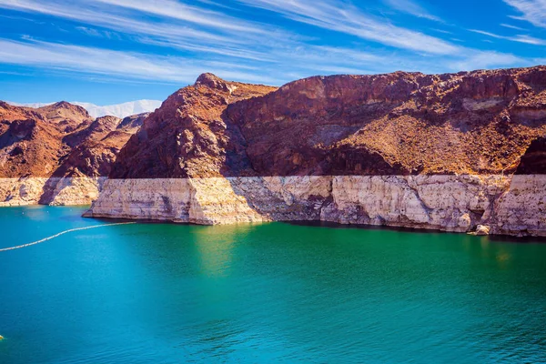 Corso Inferiore Del Fiume Colorado Black Canyon Confine Tra Arizona — Foto Stock