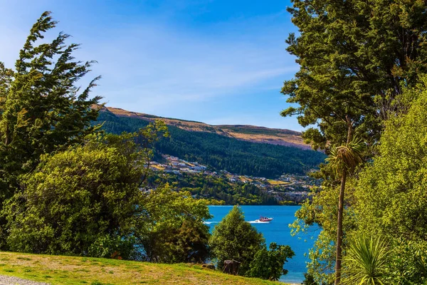 Viaje Para Nova Zelândia South Island Queenstown Está Localizado Nas — Fotografia de Stock