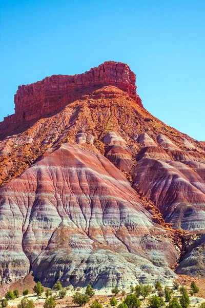 Estados Unidos Arizona Utah Grandiosas Montañas Arenisca Roja Paria Canyon — Foto de Stock