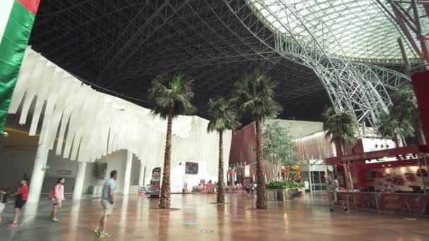 Ferrari World Abu Dhabi material de archivo de vídeo — Vídeos de Stock