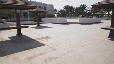 En düşük Rub al hali Liwa otelin devrinin çöl Birleşik Arap Emirlikleri Stok görüntüleri video