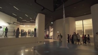 Uluslararası Dubai Kongre ve Sergi Sarayı Stok görüntüleri video dünyanın en yüksek binası modeli