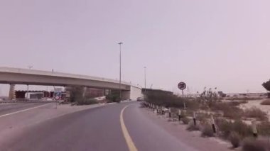 Dubai Stok görüntüleri video yeni çok düzeyli yol Kavşak İnşaatı