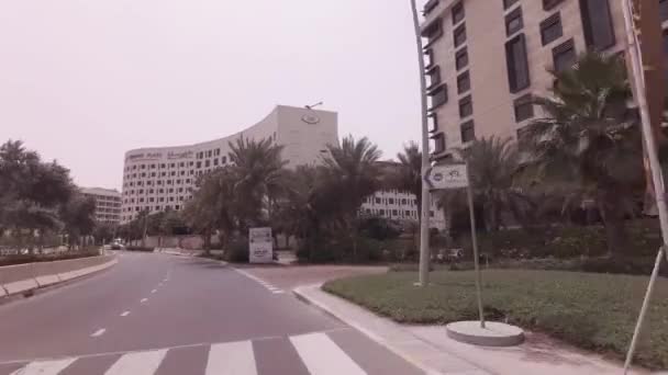 Hotell på Yas Island i Abu Dhabi arkivfilmer video — Stockvideo