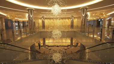 Etihad Kuleleri Abu Dabi bölgesinde iç Jumeirah otel