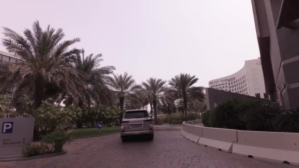 アブダビ ストック映像ビデオでヤス島のホテル — ストック動画