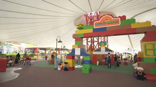 Dubai Legoland at Dubai Parks and Residence — стоковое фото