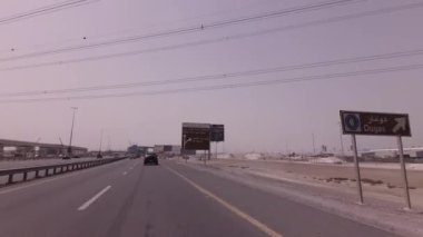Dubai Stok görüntüleri video yeni çok düzeyli yol Kavşak İnşaatı