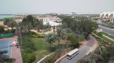 Ferrari Dünya Abu Dabi ve Yas Marina devre Abu Dhabi Yas Island üzerinde