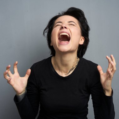 Duygusal erkek portresi 