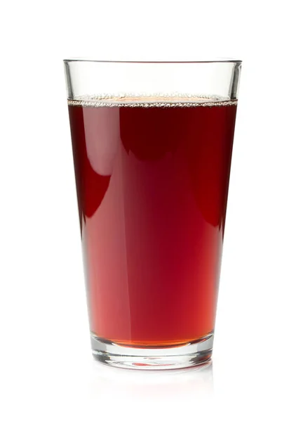 Pomegranate Juice Glass Isolated White Background — Stock Photo, Image