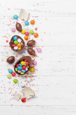 Paskalya tebrik kartı zemin