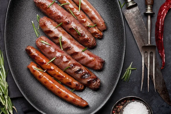 Grilled sausages — Stock Photo, Image