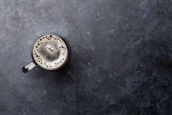 Glass of dark beer — Stock Photo, Image