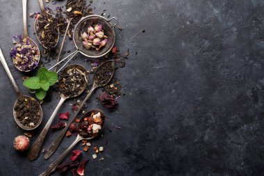 Bitkisel ve meyve kuru çaylar seti