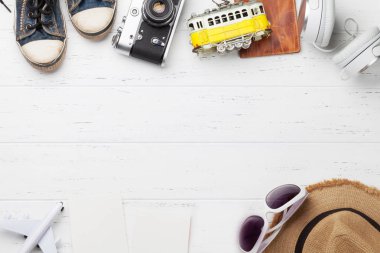 Seyahat tatil arka plan kavramı