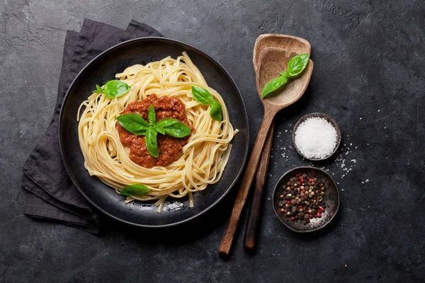 Spaghetti alla bolognese — Foto Stock