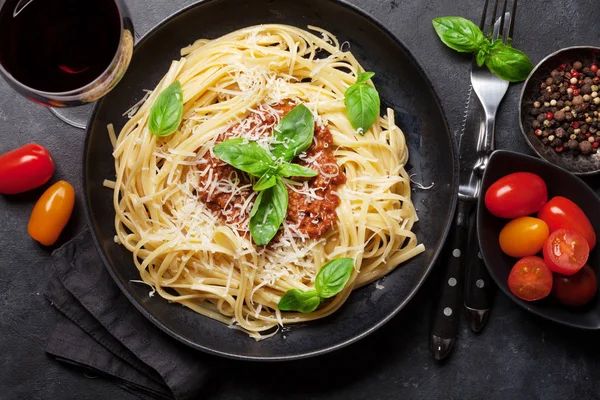 Spaghetti alla bolognese — Foto Stock