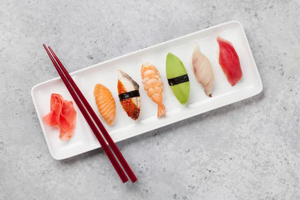 Set de sushi japonés — Foto de Stock