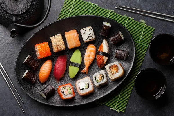 Japanisches Sushi Set — Stockfoto