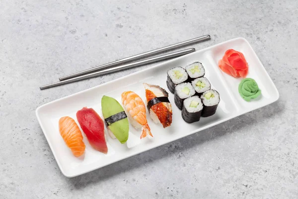 Japanese sushi set — Stock Photo, Image