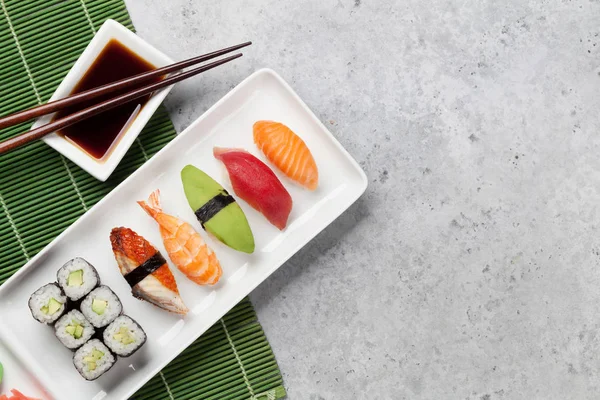 Japanese sushi set — Stock Photo, Image