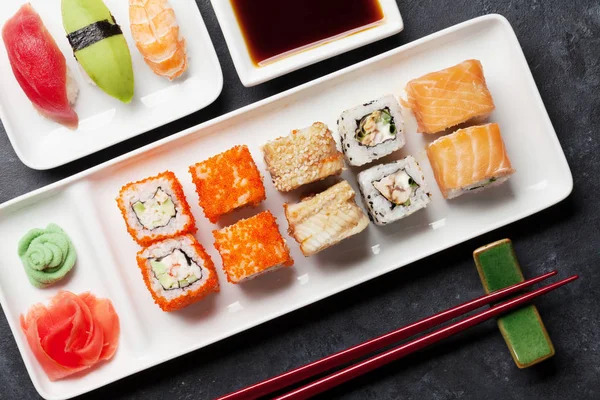 Japanse sushi set — Stockfoto