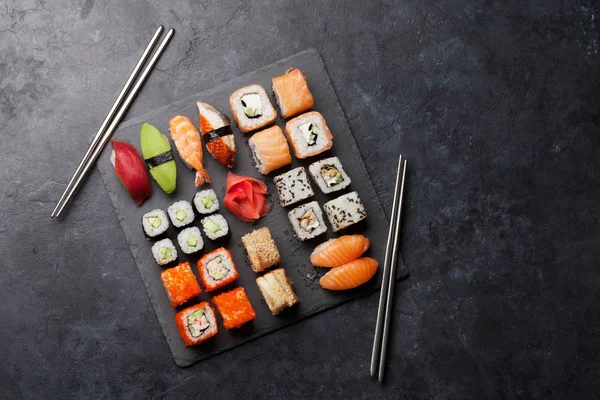 日本寿司套 — 图库照片